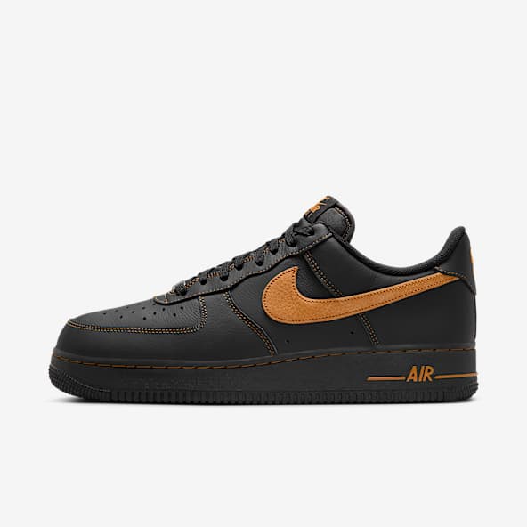 NIKE AIR FORCE 1 '07 BLACK/BLACK-LT BLUE FURY 21FA-I（ナイキ